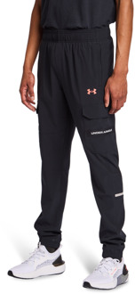 Under Armour Utility Broeken Heren - Zwart - Maat L - Poly Woven Black