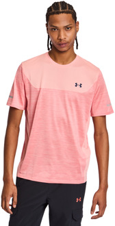 Under Armour Utility T-shirts Heren - Roze - Maat L - Poly Jersey Pink
