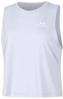 Under Armour Vanish Energy Crop Tanktop Dames-Paars lila - XL