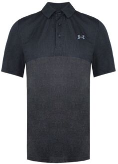 Under Armour Vanish Geblokt Heren Zwart Poloshirt - M