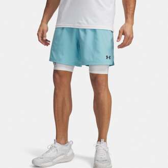 Under Armour Vanish Woven 2.0 6in Shorts Heren-blauw - M