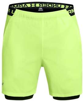 Under Armour Vanish Woven 2in1 Shorts Heren groen - L