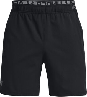 Under Armour Vanish Woven 6in Shorts Heren-Zwart,Grijs - XS