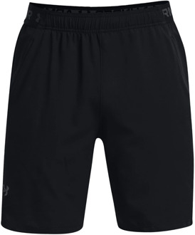 Under Armour Vanish Woven 8 Inch Shorts - Black/Pitch Gray - L