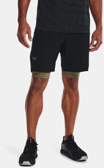 Under Armour Vanish Woven 8 Inch Shorts - Black/Pitch Gray - XL