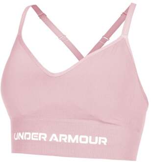 Under Armour Vanisheamle Low Sport-bh Dames roze - XS,L,XL