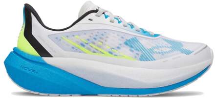 Under Armour Velociti Distance Neutrale schoen Dames-wit, blauw - 37.5