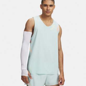 Under Armour Velociti Elite Singlet Hardloopshirt Heren-mint, koraal