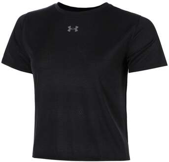 Under Armour Velociti  Hardloopshirt Dames-zwart, zilver - XL