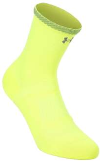 Under Armour Velociti Lite Crew  Hardloopsokken Unisex-neongeel, neongeel - S,M,L,XL