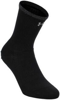 Under Armour Velociti Lite Crew  Hardloopsokken Unisex-zwart, zwart - M