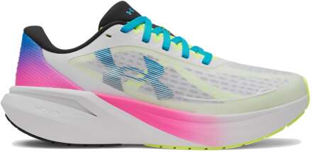 Under Armour Velociti Pace Neutrale schoen Dames-wit, pink - 37.5,38,38.5,39,40,40.5,41,42,42.5
