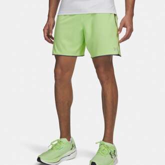 Under Armour Velociti Pro 7in  Hardloopshorts Heren-neongroen, zilver - XL