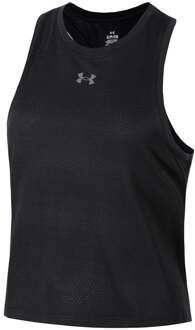 Under Armour Velociti Singlet Hardloopshirt Dames-zwart, zilver - L