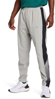 Under Armour Velocity Broeken Heren - Grijs - Maat S - Poly Woven Grey