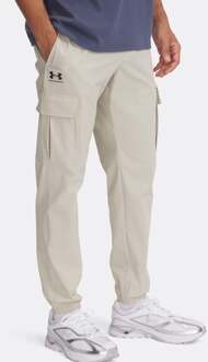 Under Armour Vibe Woven Cargo Trainingsbroek Heren-Crème - S,XL,XXL