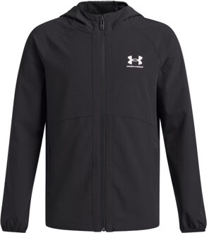 Under Armour Vibe Woven Sportvest Jongens 164 Zwart