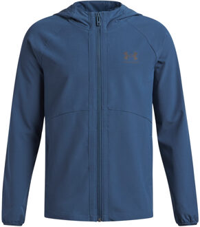 Under Armour Vibe Woven Sportvest Jongens 176 Blauw dessin