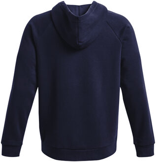 Under Armour Volwassen unisex Rival Fleece Full Zip Hoodie (Middernacht marine) Navy/blauw - 2XL