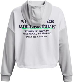 Under Armour Vrouwen/dames Fleece Hoodie (Wit) - UK 4-6 (Womens)