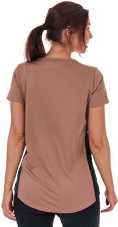 Under Armour Women's Under Armour Tech Colour Block T-Shirt in Brown Bruin