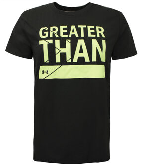 Under Armour Womens Greather Than T-Shirt Grafische Top Khaki 1356306 310 - maat Kaki