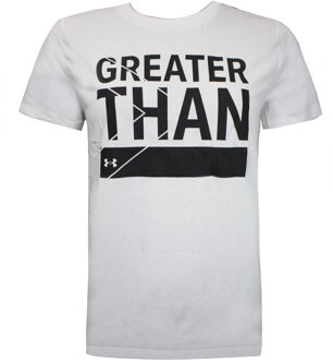 Under Armour Womens Greather Than T-shirt Grafische Top Wit 1356306 100