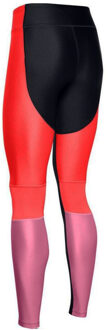 Under Armour Womens Heatgear Perf Inset Legging Strak 1351725 002 Zwart