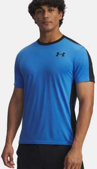 Under Armour Wordmark T-shirt Heren-Blauw - S,M,L,XL,XXL
