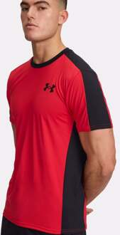 Under Armour Wordmark T-shirt Heren-Rood - S