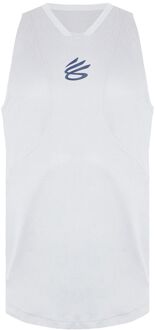 Under Armour x Stephen Curry Heren Witte Performance Tank Top