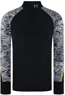 Under Armour Zip Up Zwart/Grijs Heren Qualifier Run 2.0 II Sweaters 1365664 002