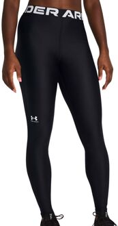 Under Armour Zwarte Slim Fit Leggings met Bedrukt Logo Under Armour , Black , Heren