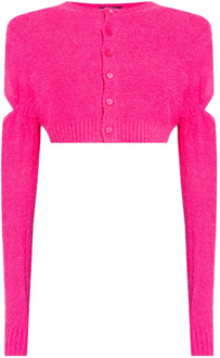 Undercover Geknipte cardigan Undercover , Pink , Dames - L,M