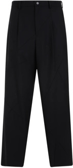 Undercover Straight Trousers Undercover , Black , Heren - XL