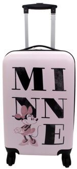 Undercover Trolley Minnie Mouse Polycarbonaat 20' Roze/lichtroze
