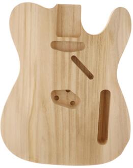 Unfinished Guitar Body Maple Vervanging Past Voor Gitaar Accessoires