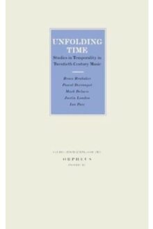 Unfolding Time - Boek Universitaire Pers Leuven (9058677354)