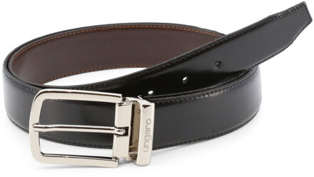 Ungaro Reversible Leren Riem Zwartbruin - One Size