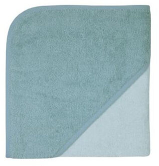 Uni badcape mint ijsblauw Groen - 80x80 cm