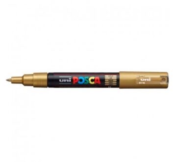 uni-ball Paint Marker op waterbasis Posca PC-1MC goud Goudkleurig