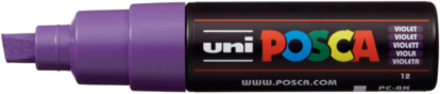 Uni-ball Paint Marker Op Waterbasis Posca Pc-8k Paars