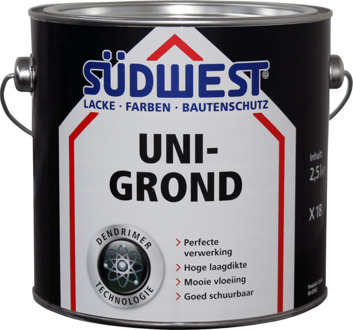 uni-grond grijs 750 ml