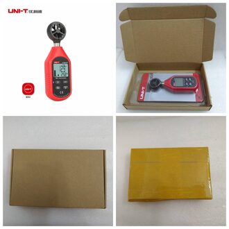 UNI-T Digitale Anemometer Handheld Wind Meter UT363BT Voor Meten Windsnelheid, Temperatuur En Gevoelstemperatuur Met Backlight Lc