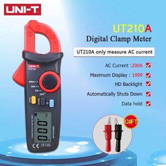 UNI-T UT210A UT210B UT210C UT210D UT210E Digitale Klem Meter True Rms Mini Ac/Dc Stroom Spanning Auto Range Vfc capaciteit