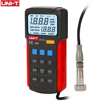 UNI-T UT315A Industrial Digital Vibration Meter Device Probe Vibration Analyzer Precision Measure Vibrator Tester Handheld