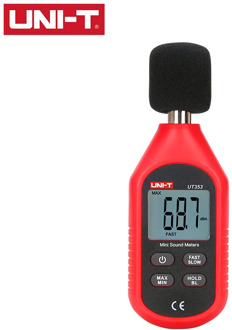 UNI-T UT353 Mini Noise TesterMiniature Condenser Microphone Sensing Technology Band pass Technology Network Design