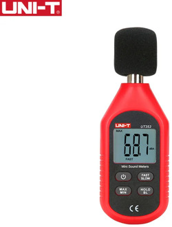 UNI-T UT353 Noise Measuring Instrument db Meter 30~130dB Mini Audio Sound Level Meter Decibel Monitor
