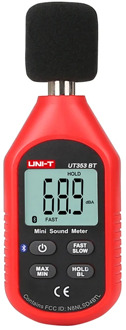 UNI-T UT353BT Sound Level Meter Digital Bluetooth Noise Meter Tester 30-130dB Decibel Monitoring Sound Level Meters