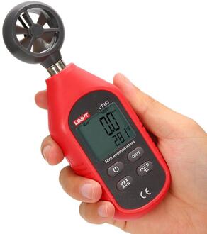UNI-T UT363 UT363BT UT363S Wind Speed Meter Pocket Windmeters Snelheid Temperatuur Digitale Thermometers Diagnostic-gereedschap